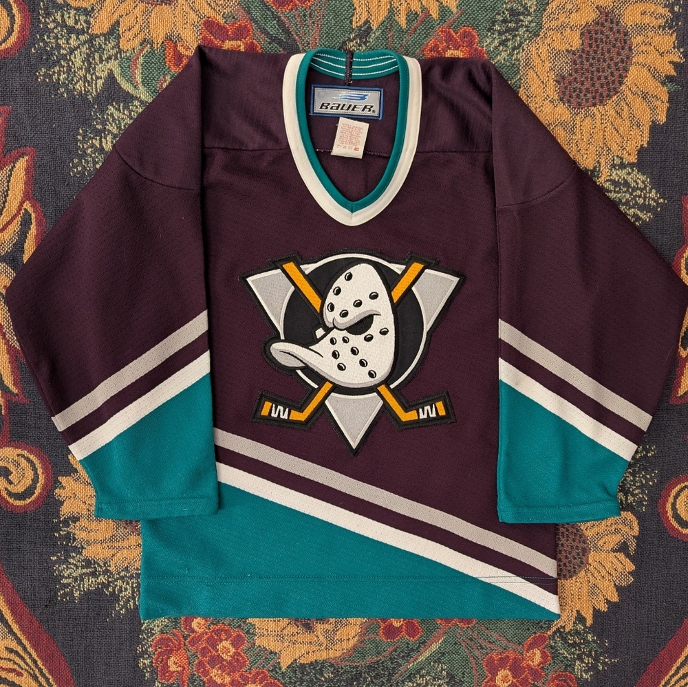 YOUTH Bauer Mighty Ducks Jersey L/XL